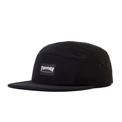 Gorra Thrasher 5 Panel Black