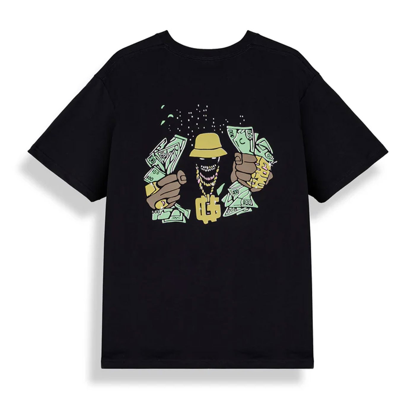 Camiseta Grimey The Character Classic Fit Tee Black GAC805_BLK Tshirts Grimey