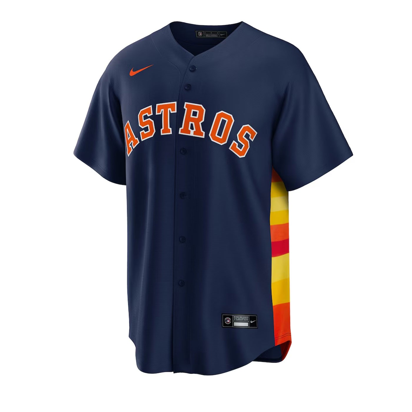 Camiseta Beisbolera Nike MLB Replica Alternate Jersey Midnight Navy RP26-HUA2-HUS-PV6 Magliette NIKE