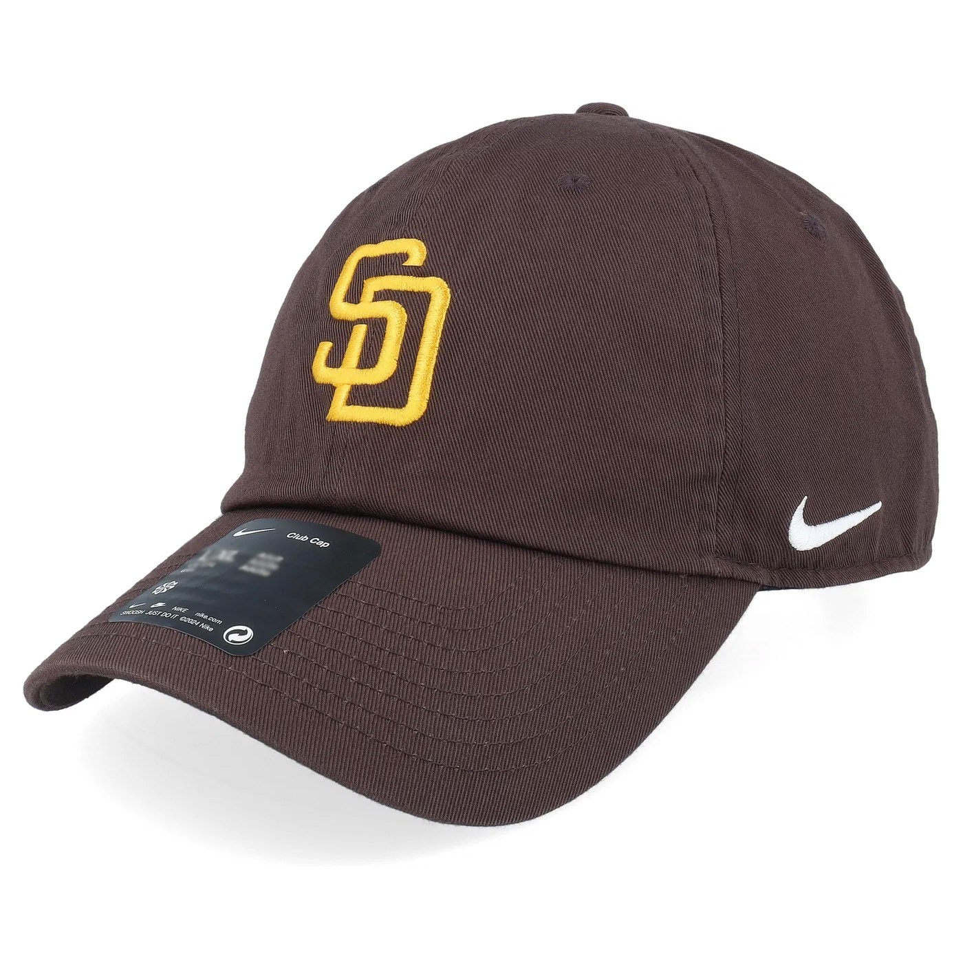 Gorra niño youth Nike MLB San Diego Padres Dri-Fit Club Structured Cap Dark Cinder marrón NBK2-20Q-PYP-FWN Gorras NIKE