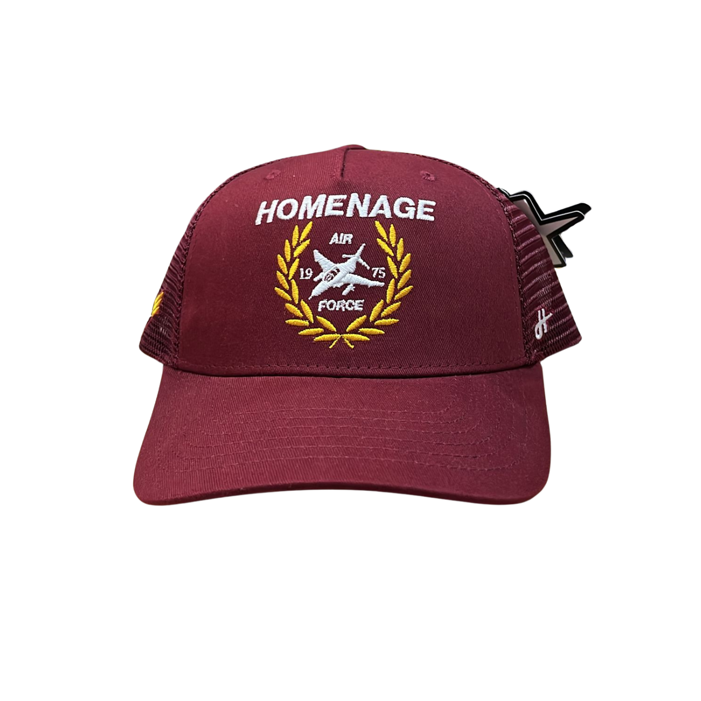 Gorra HOMENAGE The Trucker Jet Bordeaux HOMENAGE-HO0035 Gorras HOMENAGE