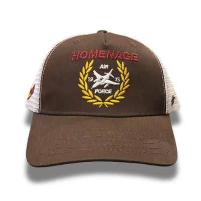Gorra HOMENAGE The Trucker Jet Dark brown HOMENAGE-HO0036 Gorras HOMENAGE