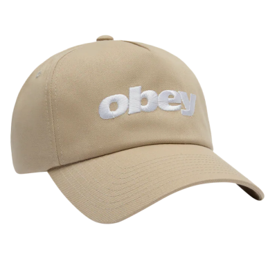 Gorra 5 Panel Obey Delta 5 Panel Snapback Oak 100490146-OAK Gorras Obey 
