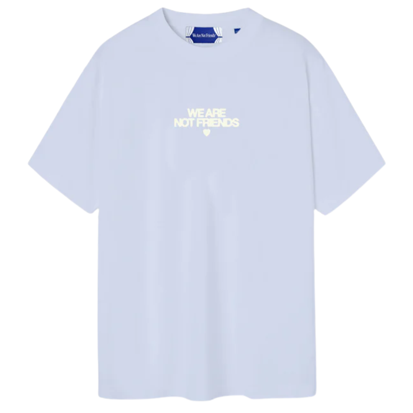 Camiseta We Are Not Friends Bold Love Carolina Blue WANF-SU2601 T-Shirts We are not friends