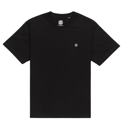 Camiseta Element Icon Embroidery Ss Flint Black ELYKT00168-FBK T-shirts Element