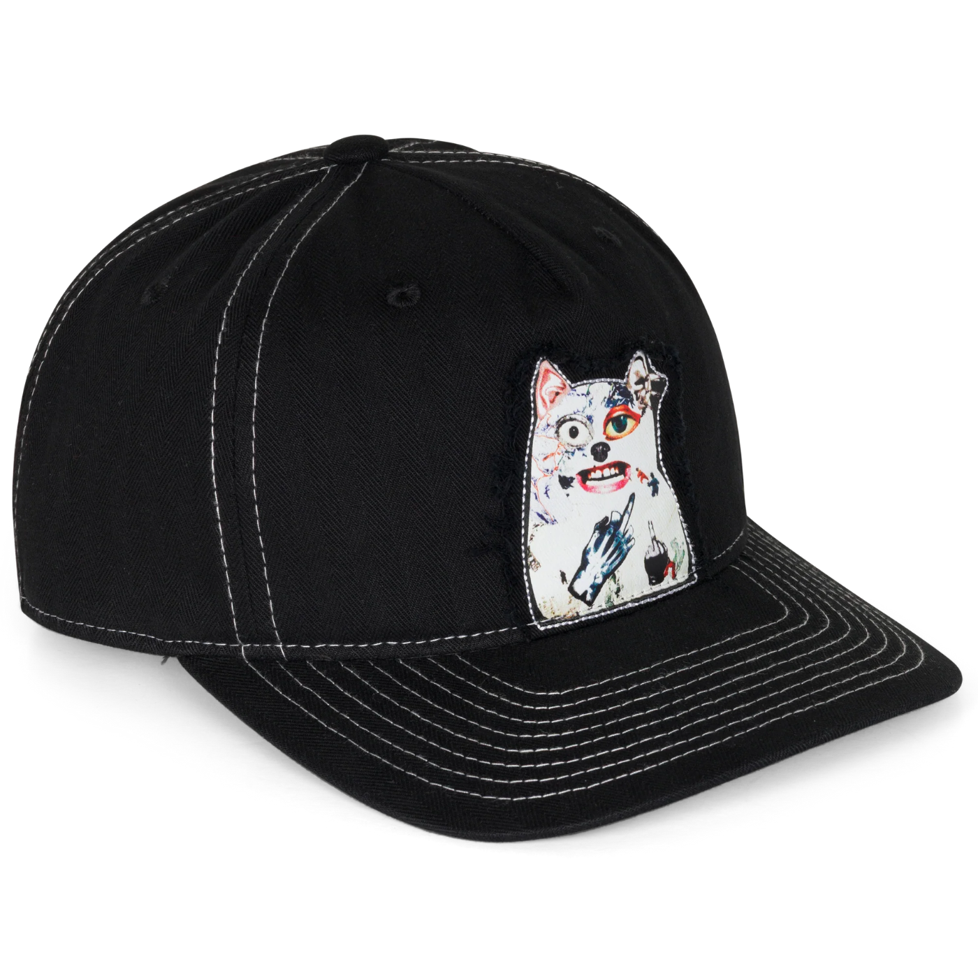 Gorra RipNDip Collage Snapback Black CARIPCOL Gorras RipNDip
