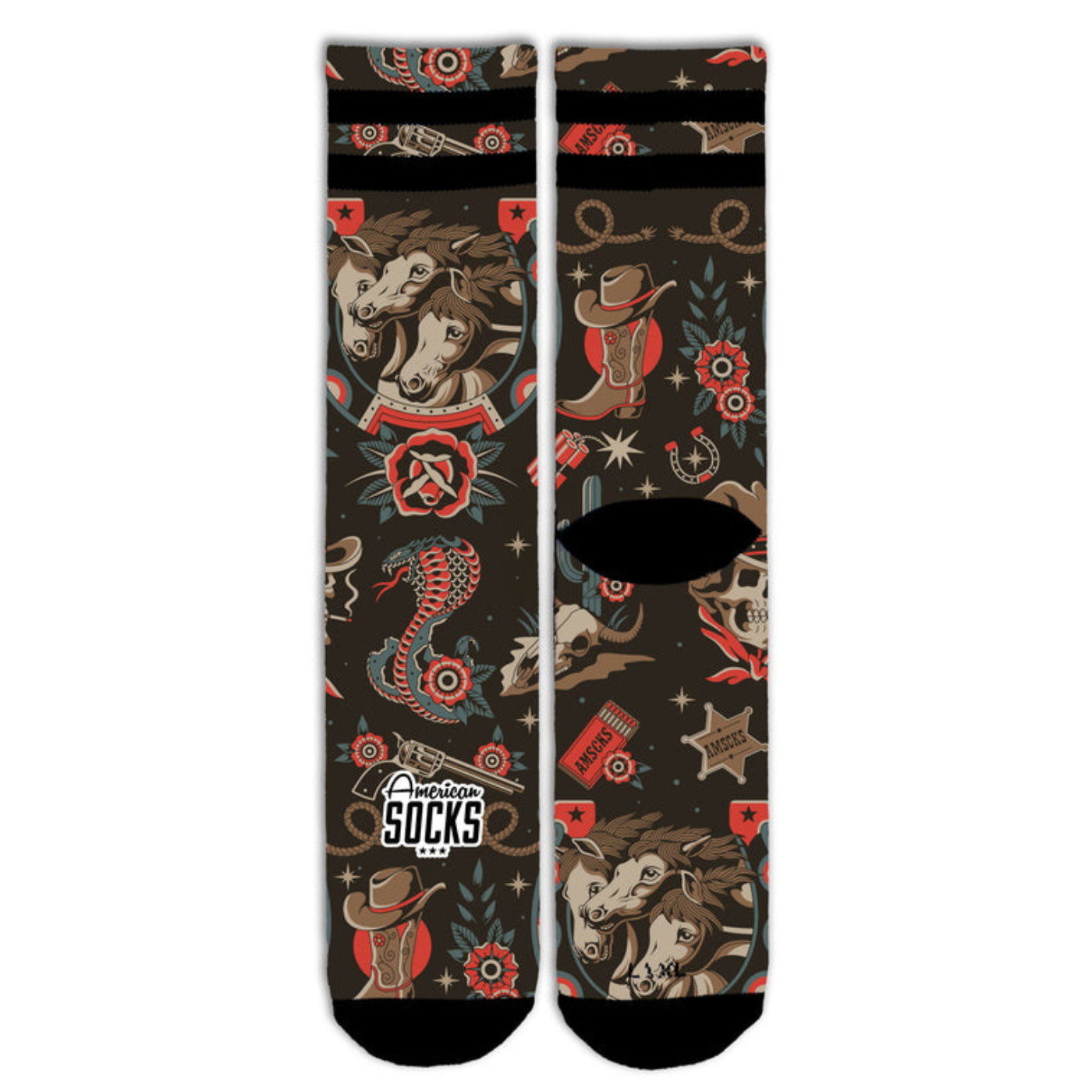 Calcetines American Socks Mid High Rodeo AS546 Calcetines American Socks