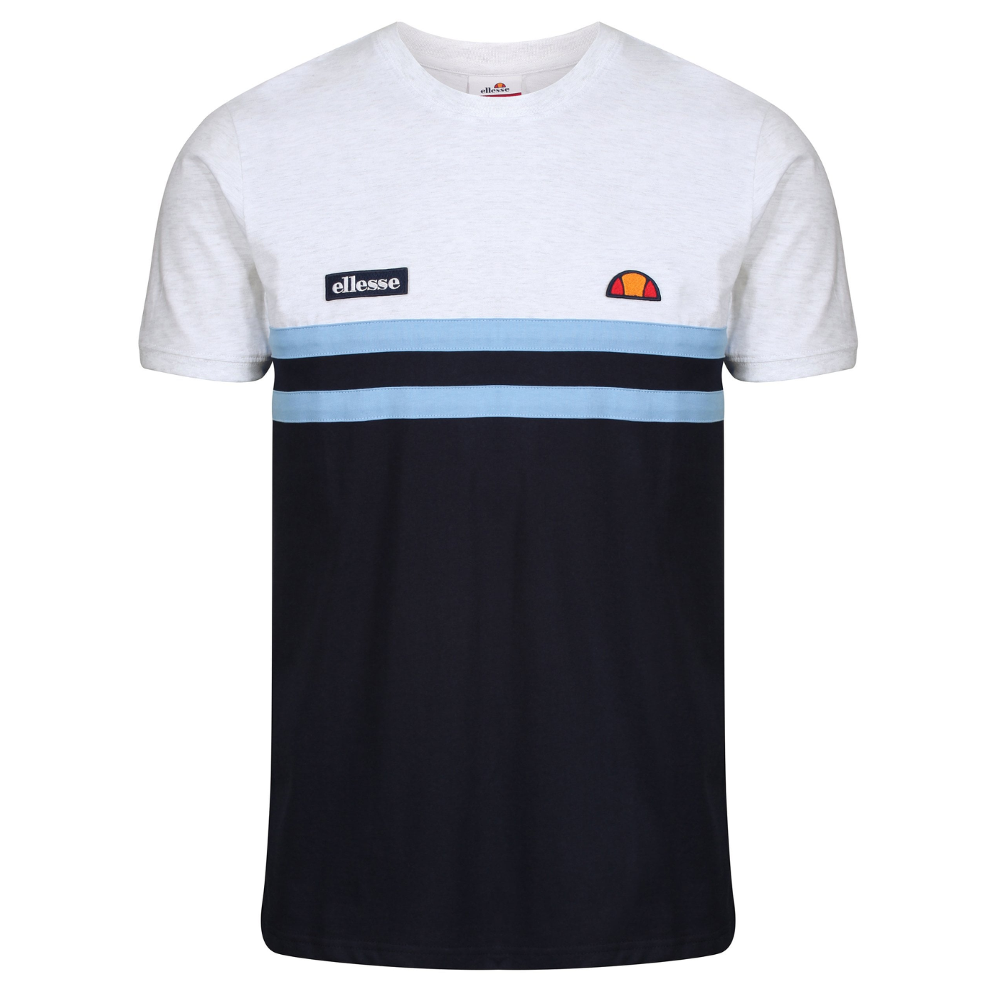 Camiseta Ellesse Venire Tee White-Aqua SHB08507-WHT Magliette Ellesse