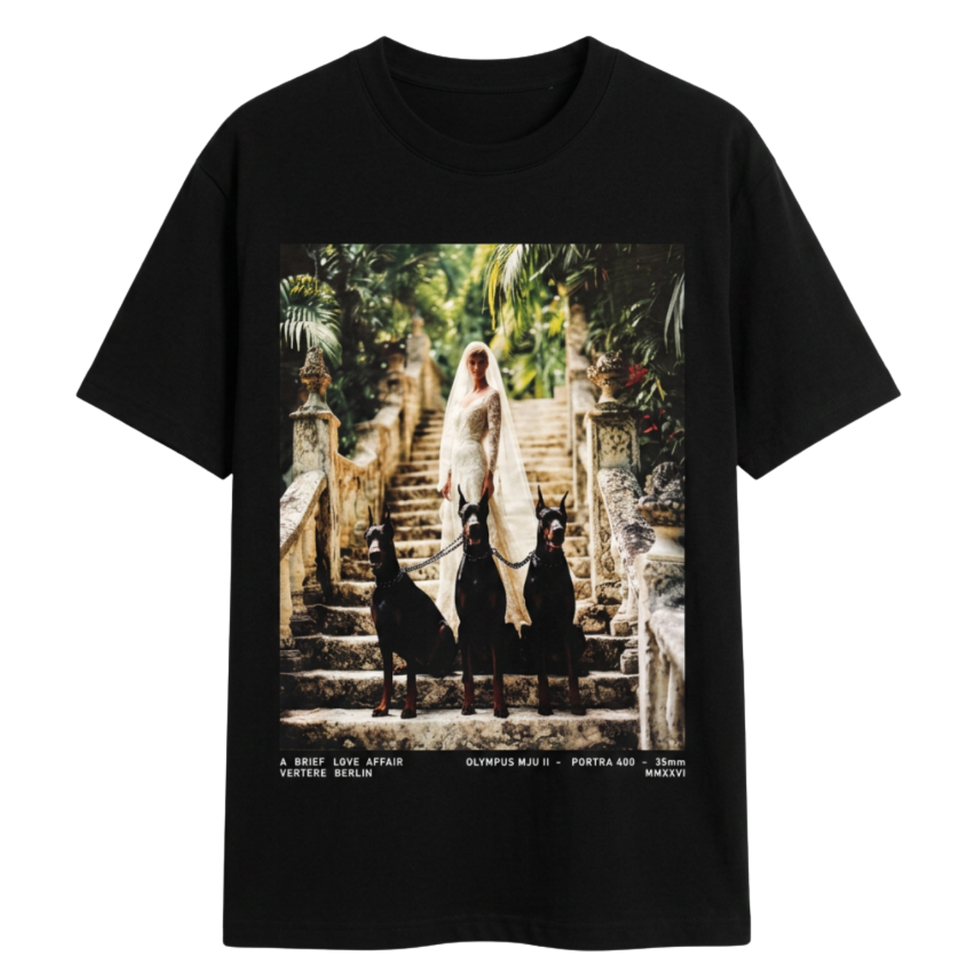 Camiseta Vertere Berlin Honeymoon Black VER-T352-BLK T-shirts Vertere Berlín