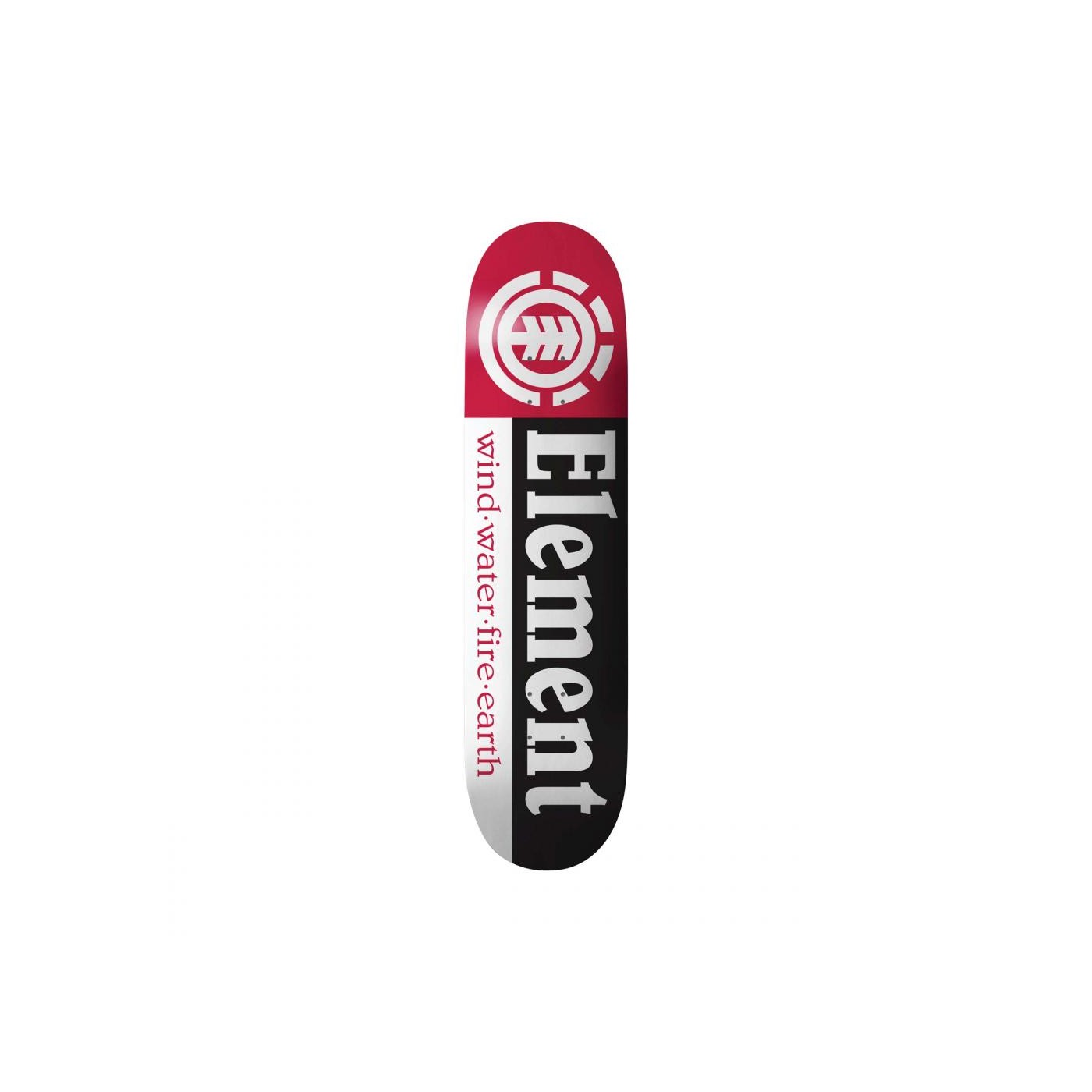 Tabla Skate Element Team Deck Section Black-White-Red 8,25'' ELM-SKD-1012 Tablas Element