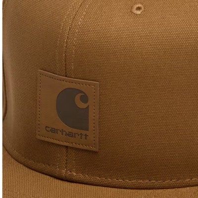 Gorra Carhartt WIP Logo Cap Marrón Hamilton Brown I023099_HZXX Gorras Carhartt WIP