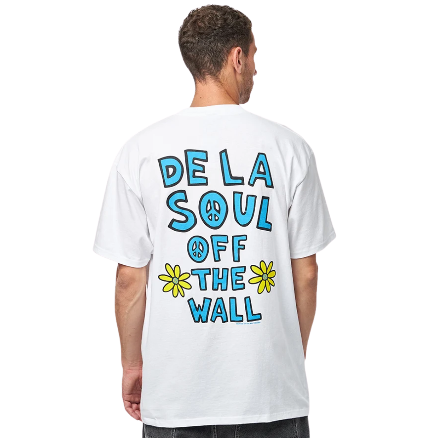 Camiseta Vans De La Soul D.A.I.S.Y Ss Tee White VN00134DWHT1 Magliette Vans