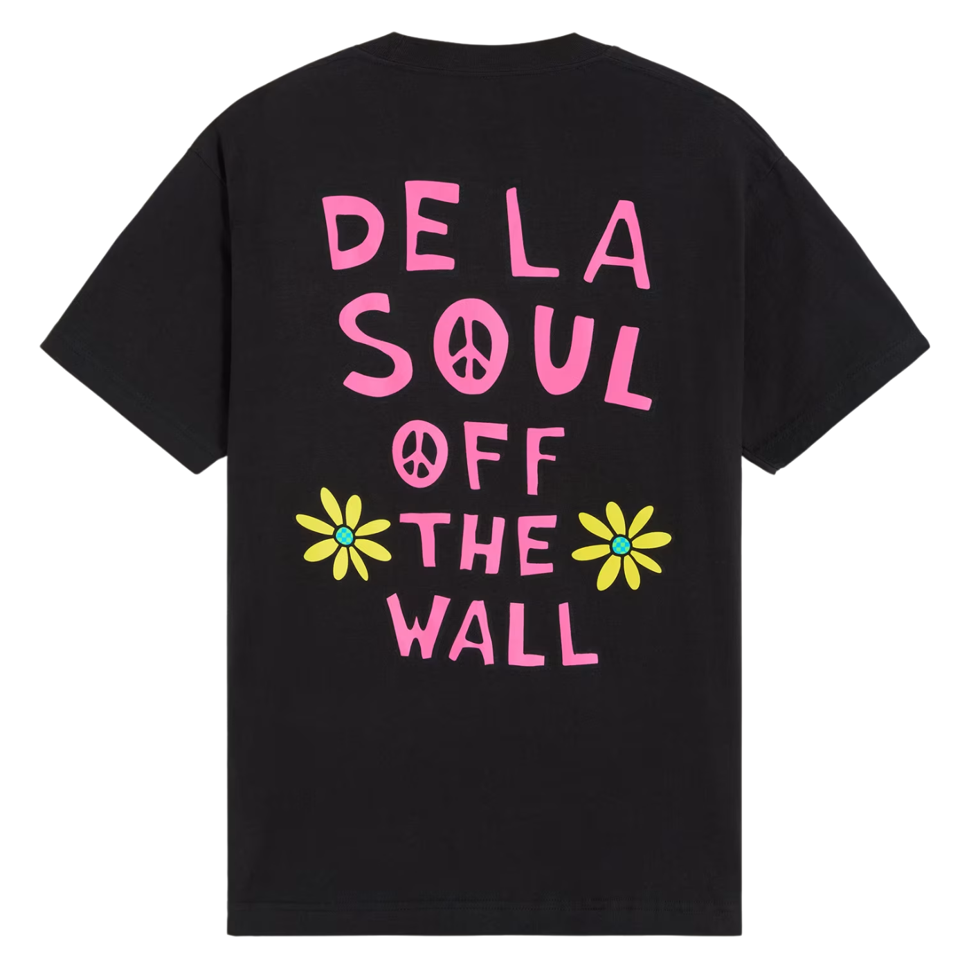 Camiseta Vans De La Soul Daisy Tee Black VN00134DBLK1 Camisetas Vans