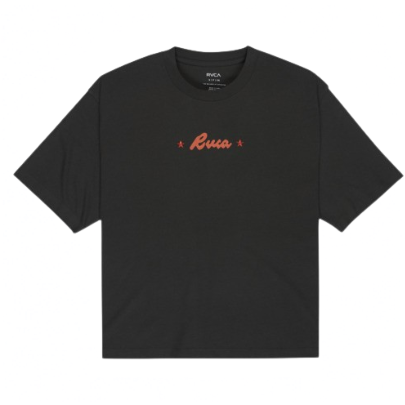 Camiseta RVCA Roughstock Oversized Ss Pirate Black EVJZT00189-PTK Camisetas RVCA