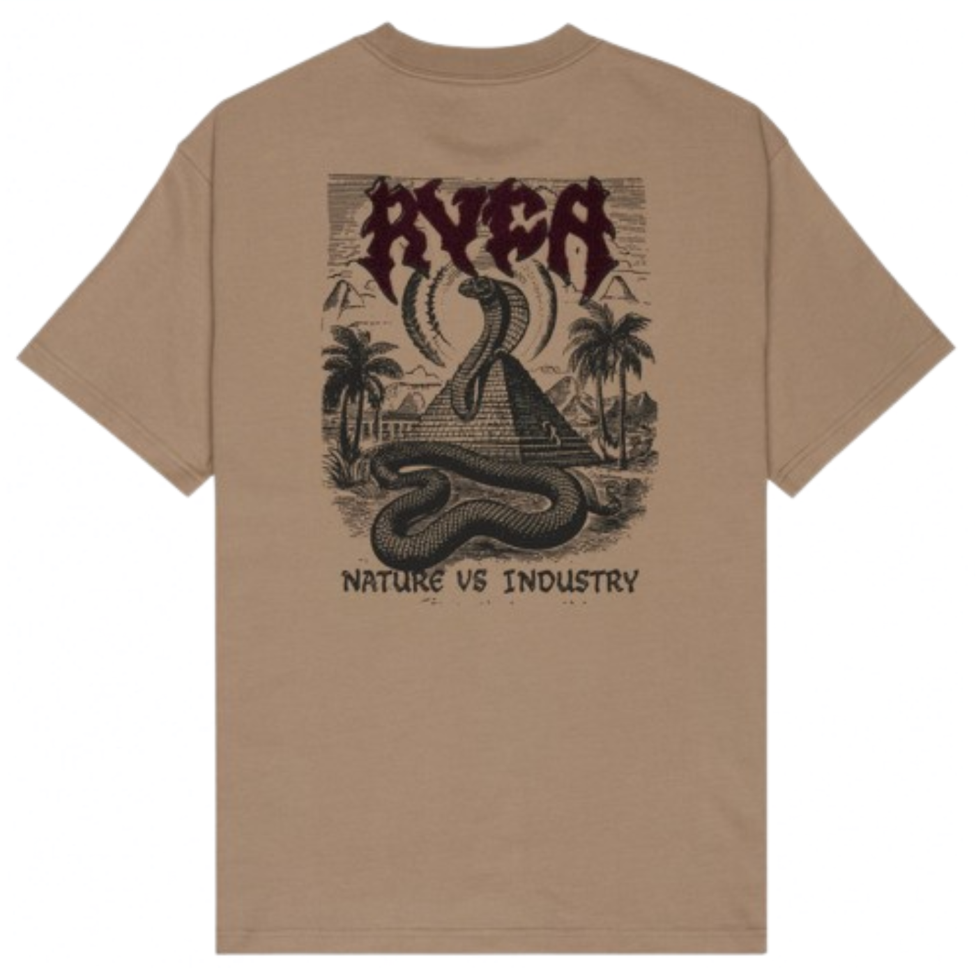 Camiseta RVCA Cobra Empire Ss Khaki EVYZT00388-KHA T-Shirts RVCA