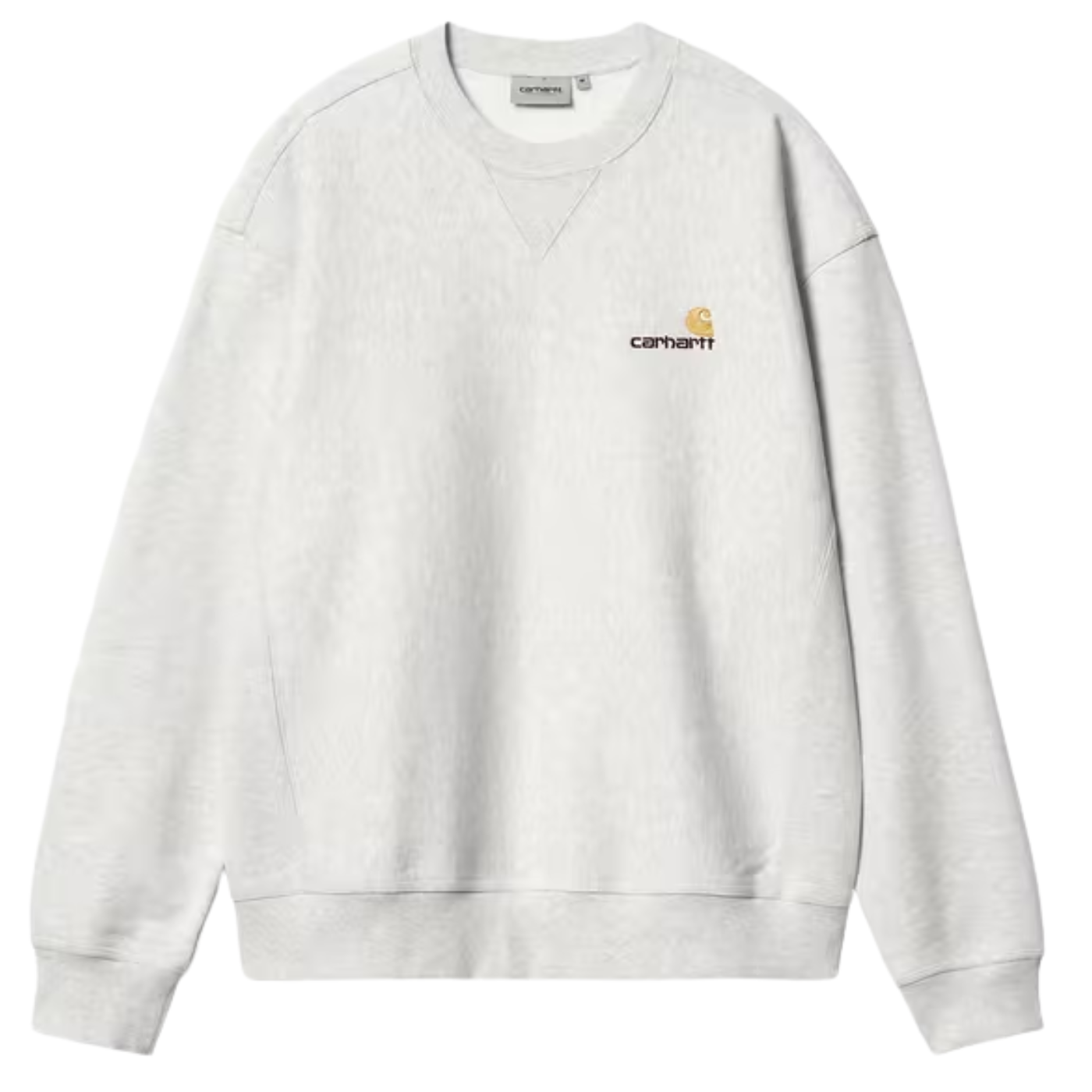 Sudadera Carhartt WIP American Script Sweat Ash Heather I025475_482_XX Sudaderas Carhartt WIP