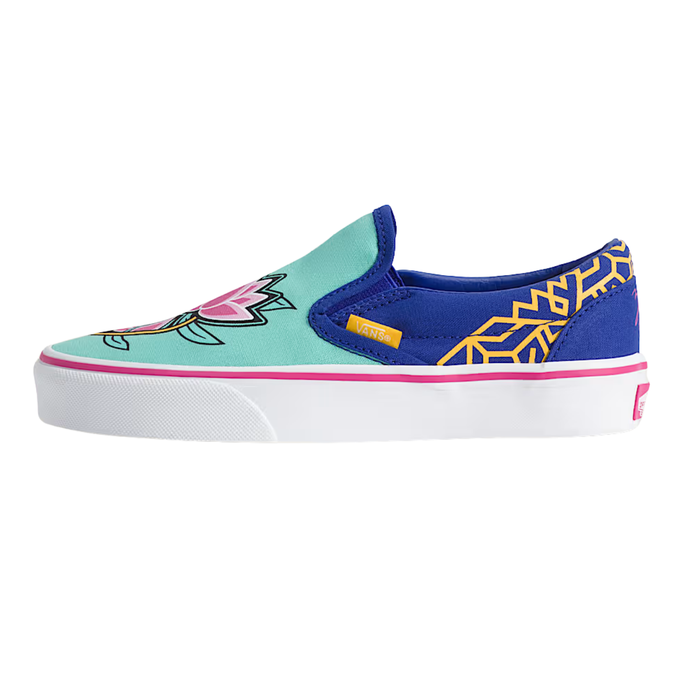 Zapatillas de niño Vans Classic Slip-On Kpop Demon Hunters Zoey Blue VN000EECCJE1 Calzado niño Vans