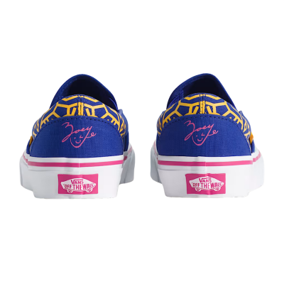 Zapatillas de niño Vans Classic Slip-On Kpop Demon Hunters Zoey Blue VN000EECCJE1 Calzado niño Vans