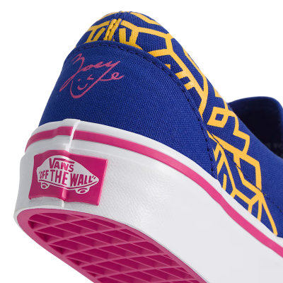 Zapatillas de niño Vans Classic Slip-On Kpop Demon Hunters Zoey Blue VN000EECCJE1 Calzado niño Vans