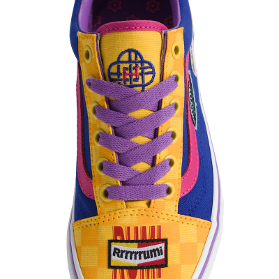 Zapatillas de niño Vans Old Skool Kpop Demon Hunters Rumi Yellow VN000ECUYLW1 Zapatillas Vans