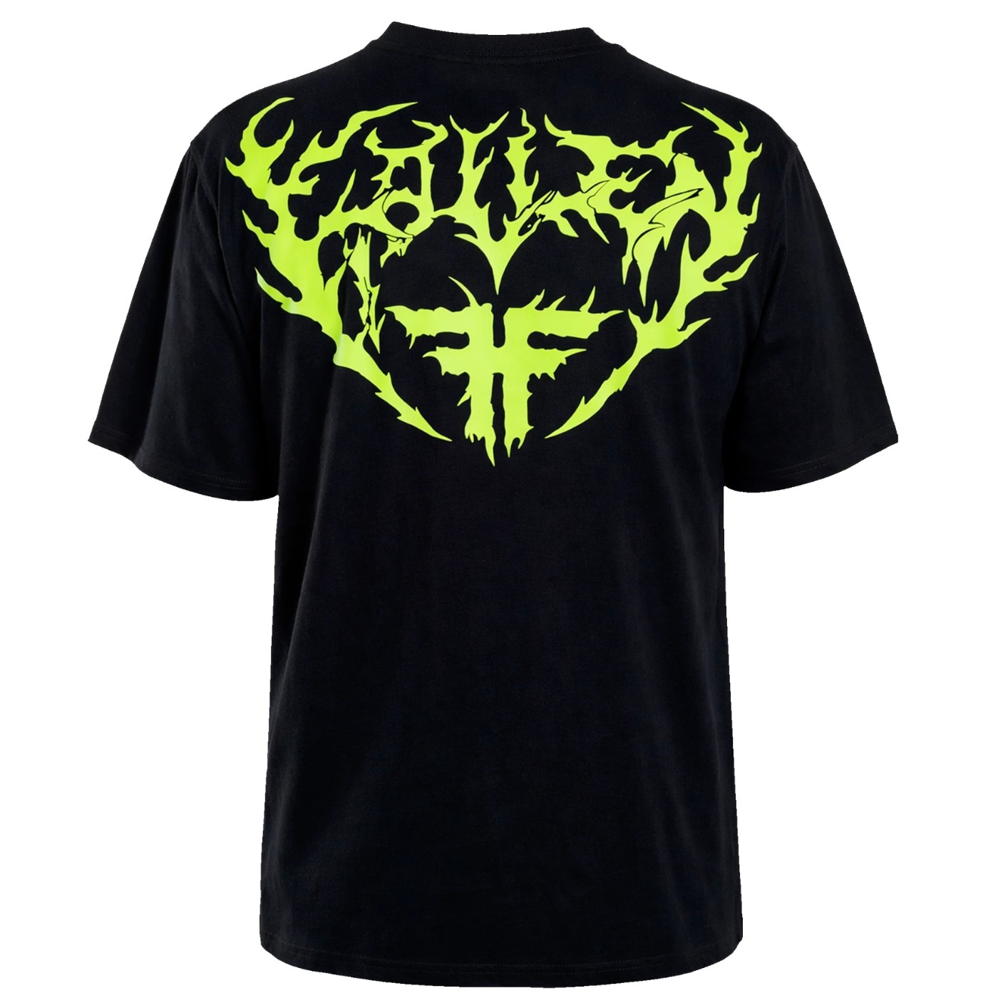 Camiseta Fallen Iron Tee Black - Lime FMY1RE05 Tshirts Fallen