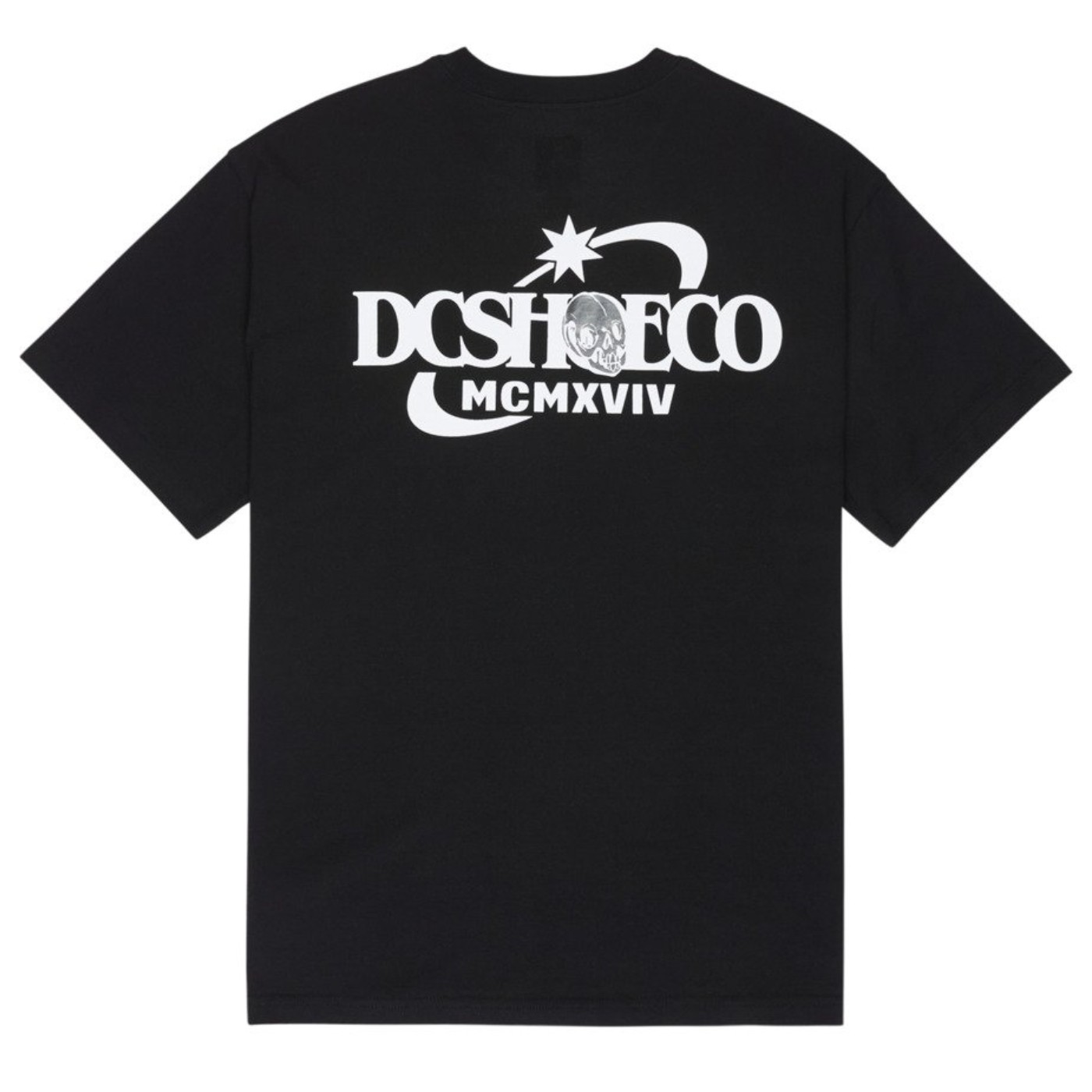 Camiseta DC Shoes DC Skull And Star Hss Black EDYZT04507-KVJ0 Camisetas DC SHOES