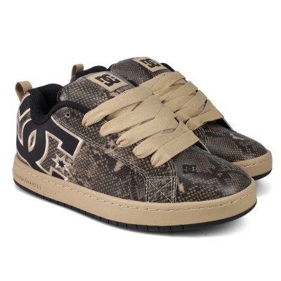 Zapatillas DC Shoes Court Graffik Tan-Black EDYS100014-257 Zapatillas DC SHOES