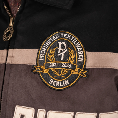 Chaqueta de ante Prohibited Old Era Suede Jacket Brown 207 0183-477 Chaquetas PROHIBITED