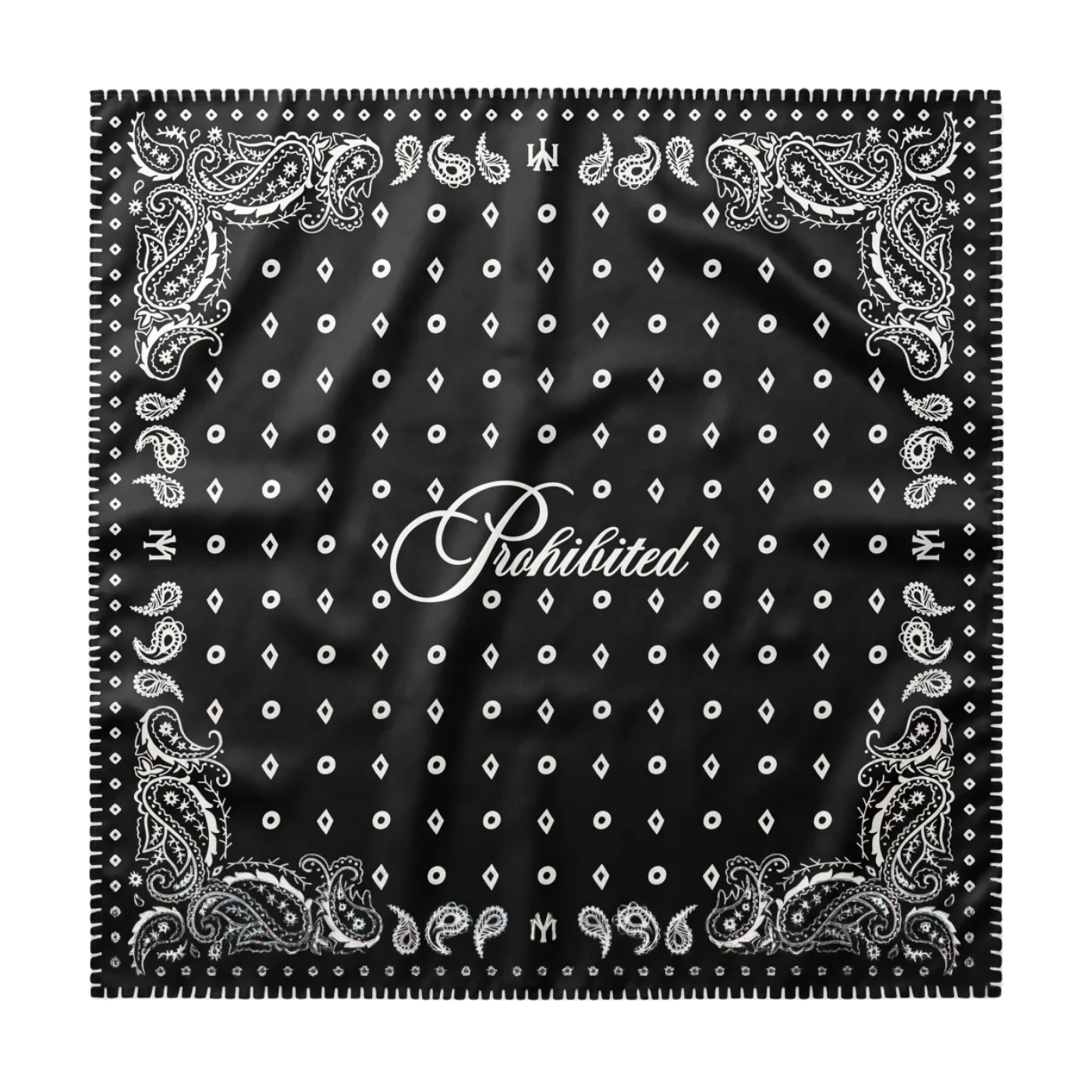 Bufanda Prohibited Scarf Black 404 0191-374 Tillbehör PROHIBITED