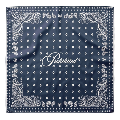 Pañuelo Bandana Prohibited Scarf Navy 404 0191-378 Accesorios PROHIBITED