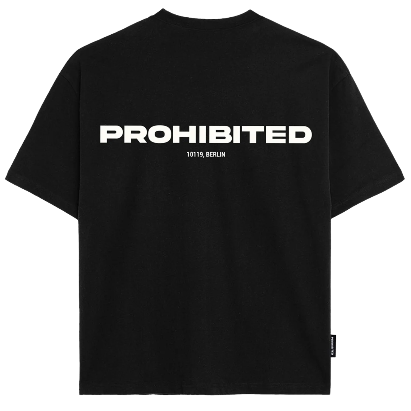 Camiseta Prohibited 10119 Tee Black 101 0003-3 T-shirts PROHIBITED