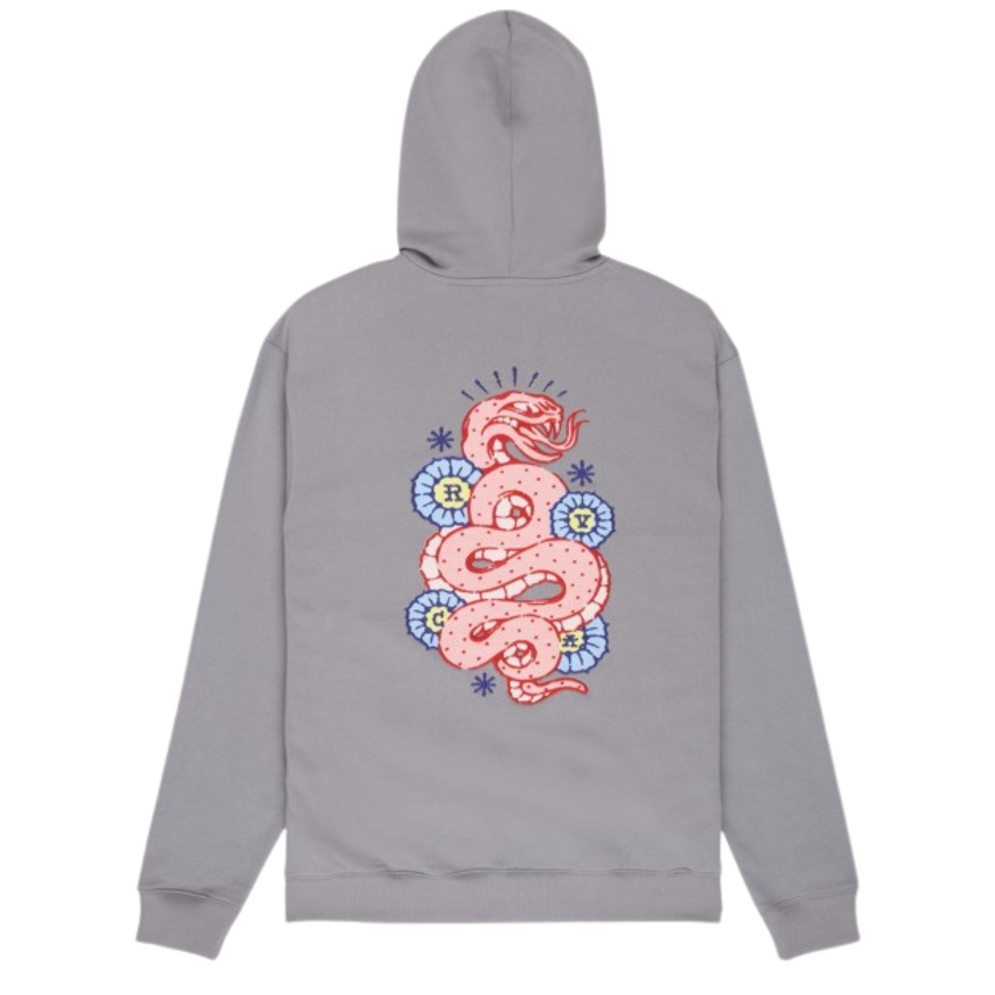 Sudadera con capucha RVCA Dalas Snake Hoodie Monument EVYSF00177-MON Sudaderas RVCA