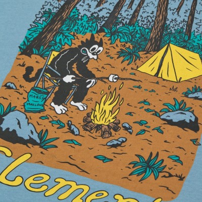 Camiseta Element Marshmallo Ss Faded Denim ELYZT00706-BJN0 Camisetas Element