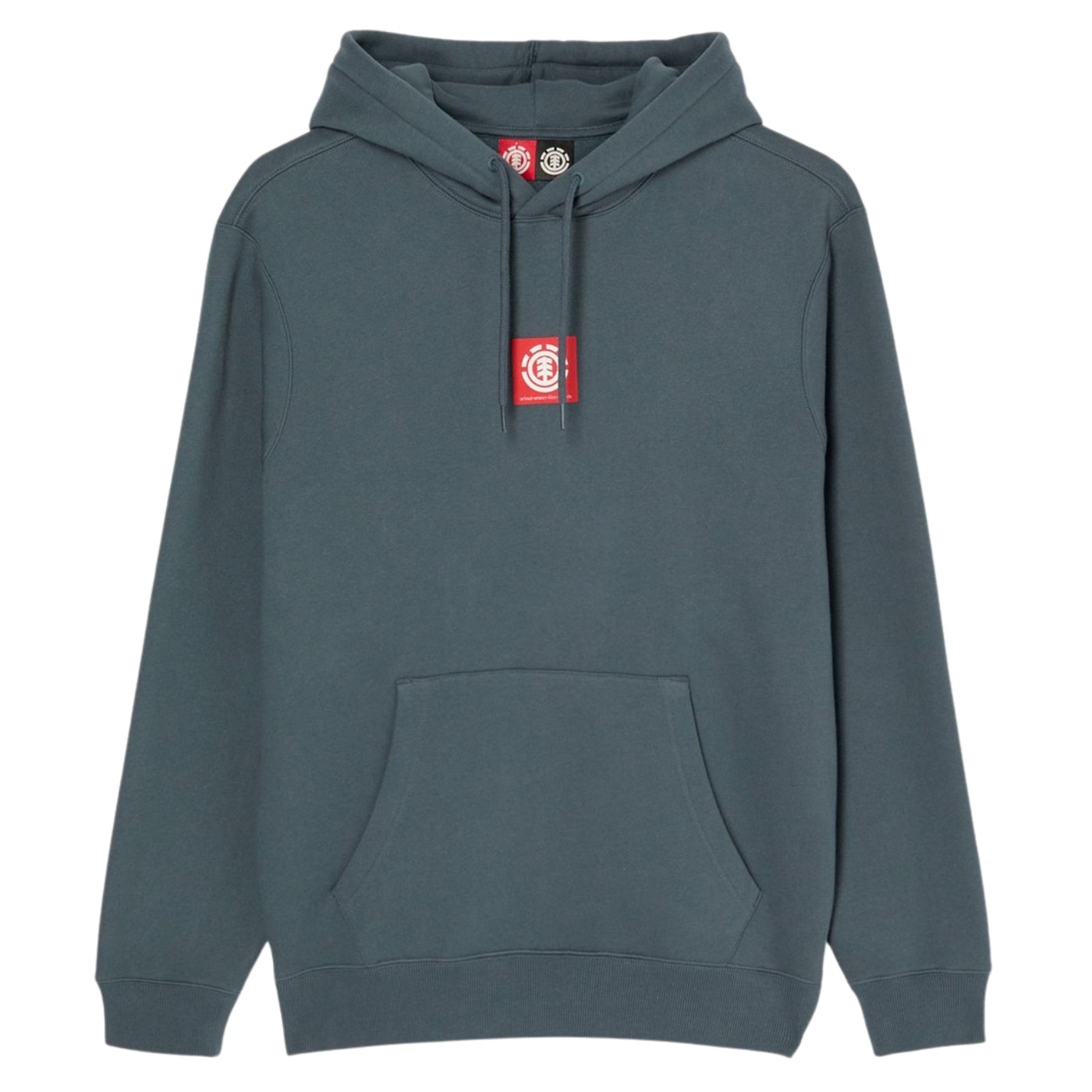 Sudadera con capucha Element Square Po Dark Slate ELYSF00373-KRD0 Sudaderas Element