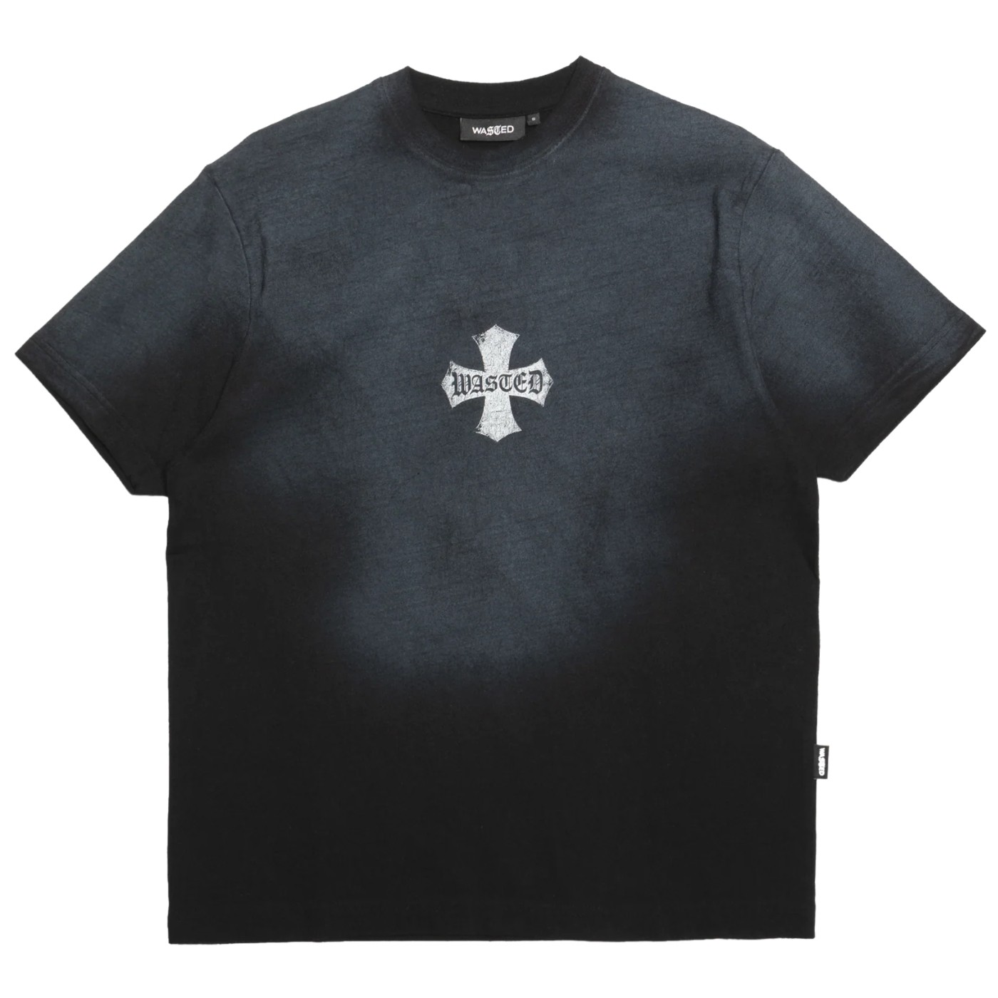 Camiseta Wasted Paris Ordo T-shirt Washed Black WASTED-ORDO-T-SHIRT-WBK Camisetas Wasted Paris