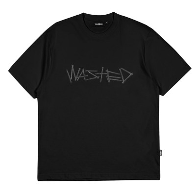 Wasted Paris Rust T-shirt Black WASTED-RUST-T-SHIRT-BLK T-Shirts Wasted Paris
