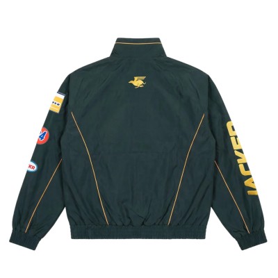 Chaqueta Jacker Racing Jacket Green ULC-003 Cortavientos Jacker