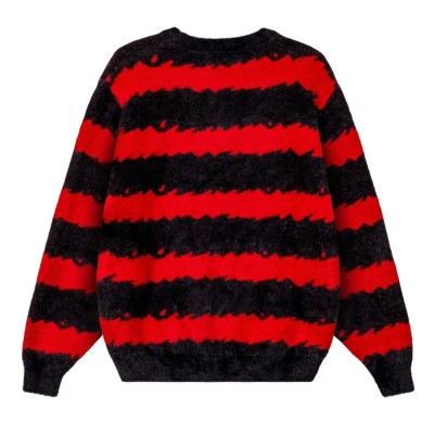 Jersey de mohair Grimey Rise Above Flames Mohair Sweater Red GKSW672-RED Jerseys Grimey