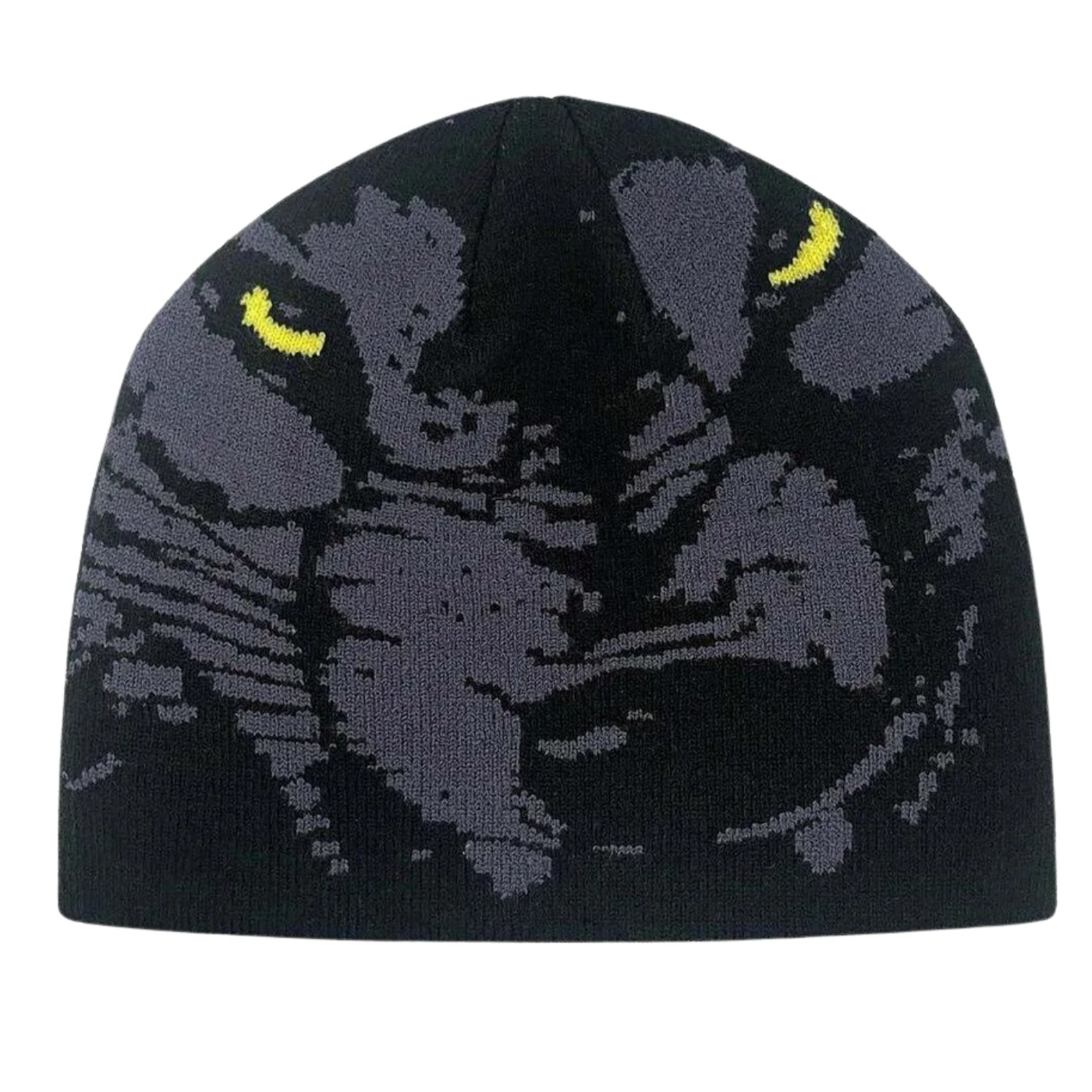Gorro de punto Grimey Wild One 2000s Beanie Black GRH452-BLK Gorros Grimey