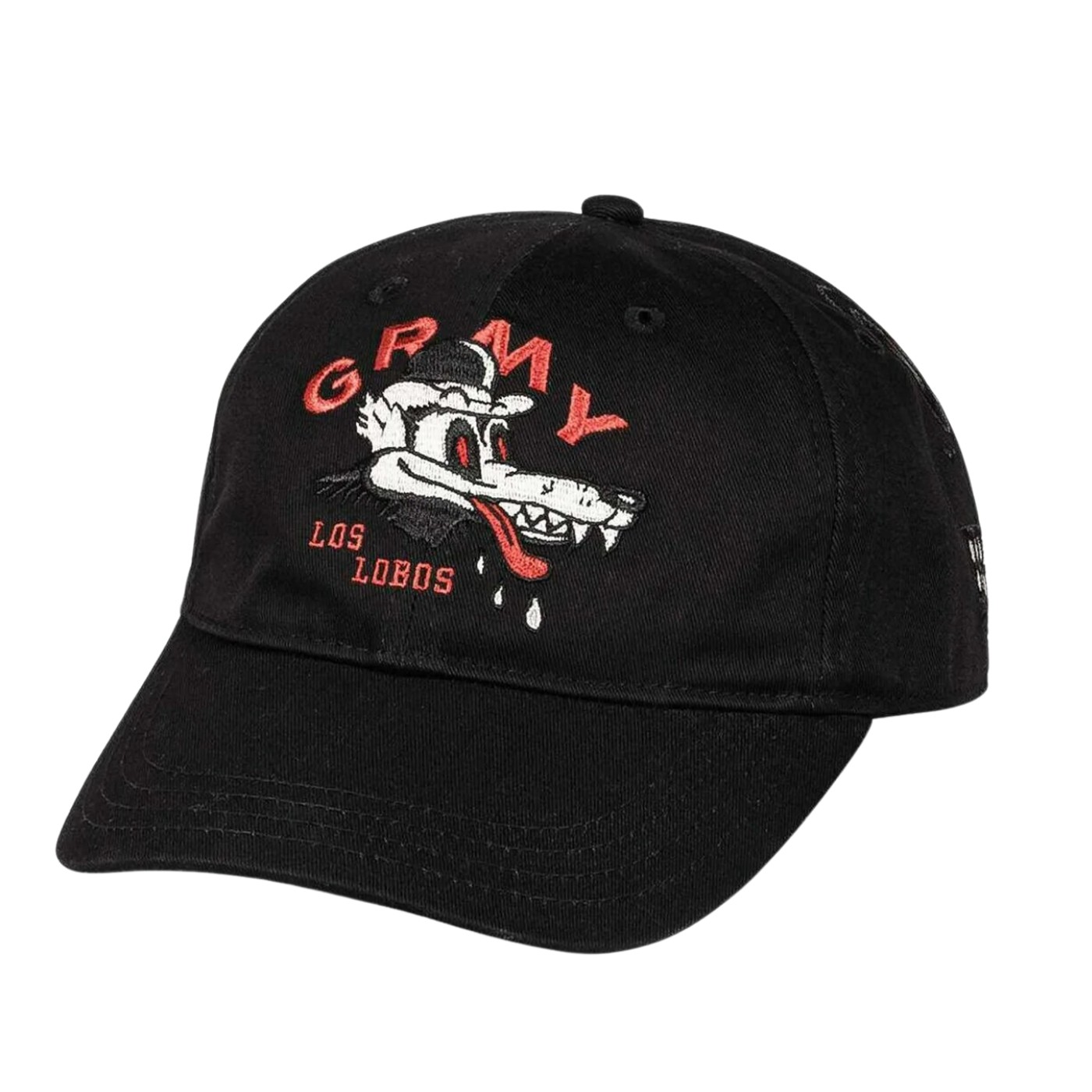 Gorra visera curva strapback Grimey Wild One Curved Visor Cap Strapback Black GRCV453-BLK Gorras Grimey