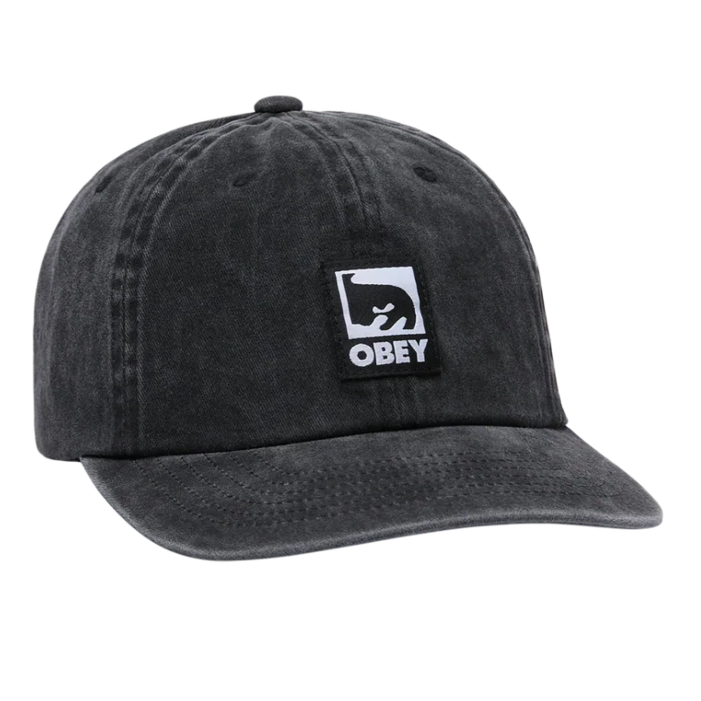 Gorra Obey Pigment Obey Label 6 Panel Vb Pigment Black 100580447-BLK Gorras Obey 