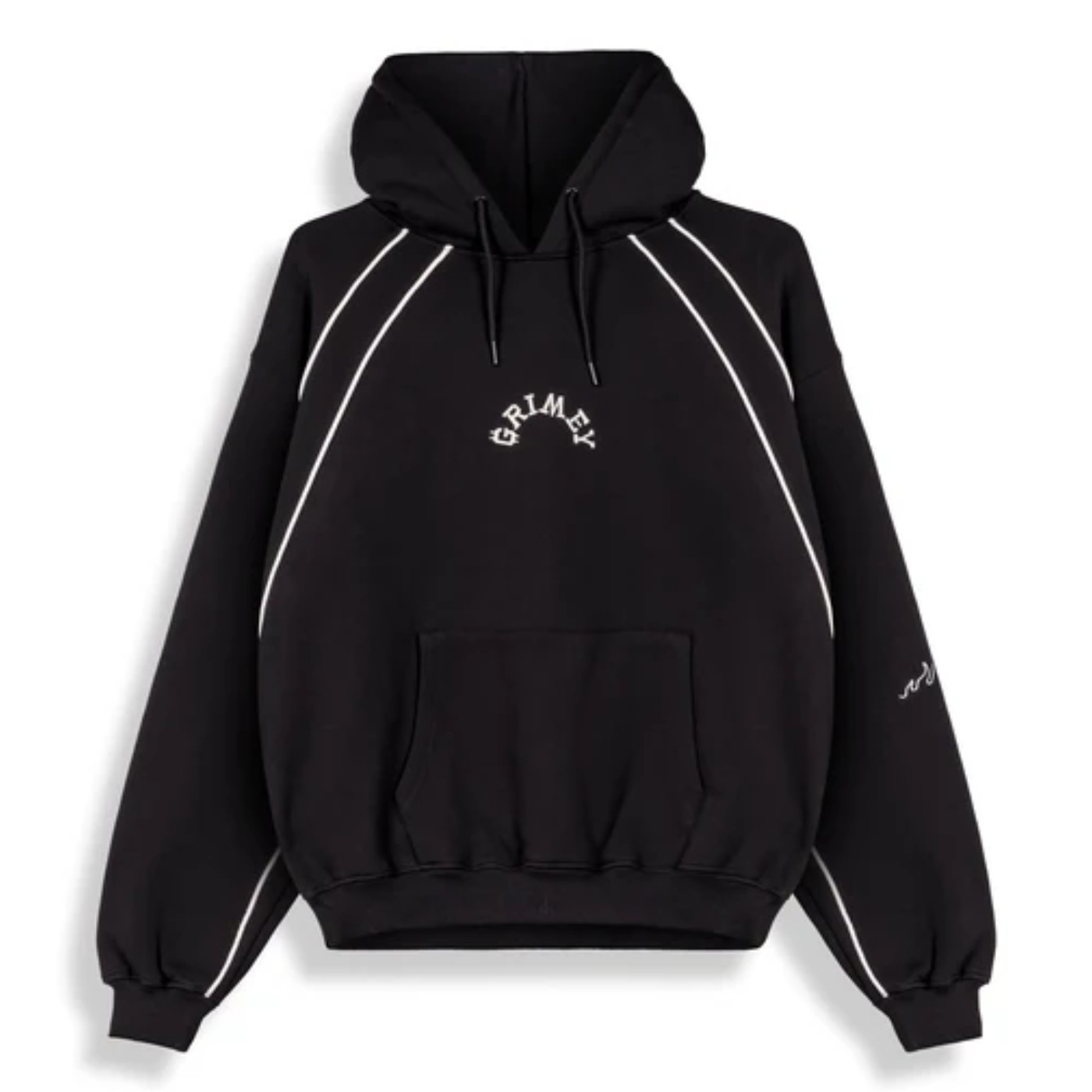 Sudadera oversize Grimey The Infamous Boxy Hoodie Black GCHB674-BLK Sudaderas Grimey