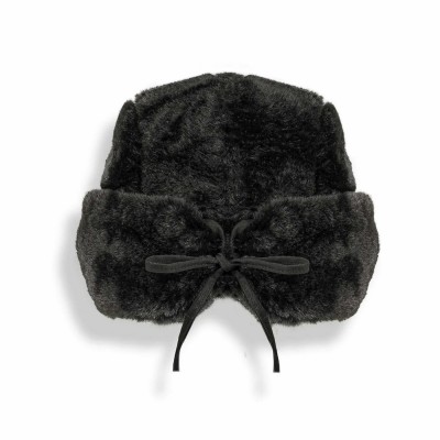 Gorro aviador de pelo Grimey Hans Island Fur Aviator Hat Black GFBH472-BLK Gorros Grimey