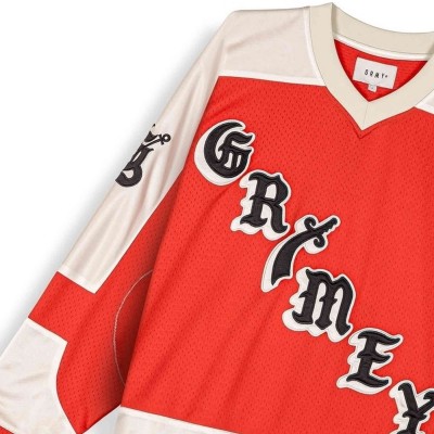 Camiseta de hockey Grimey Odd Cutlass Hockey Jersey Rojo Red GHJ821-FW26RED Camisetas Grimey