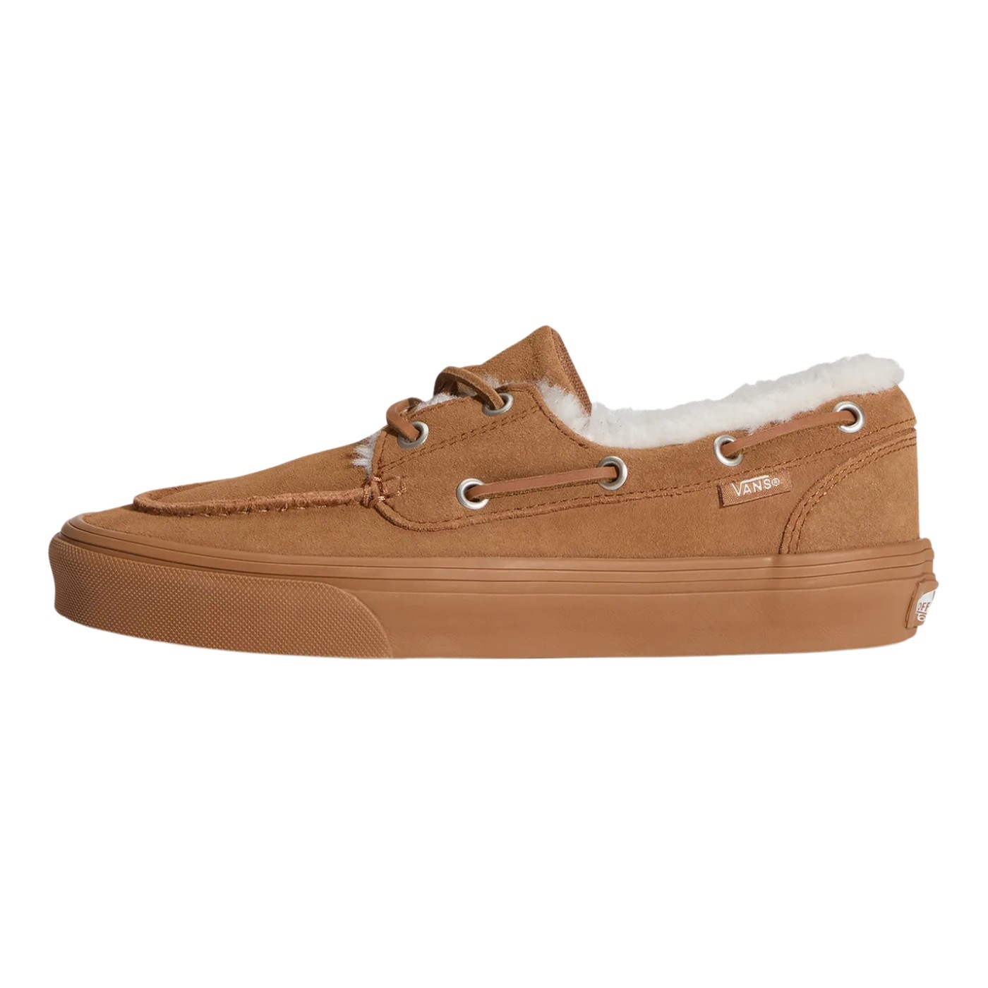 Zapatillas de mujer Vans 2-Eyelet Boat Shoe Sherpa Chipmunk VN000XVHGWT1 Zapatillas Vans
