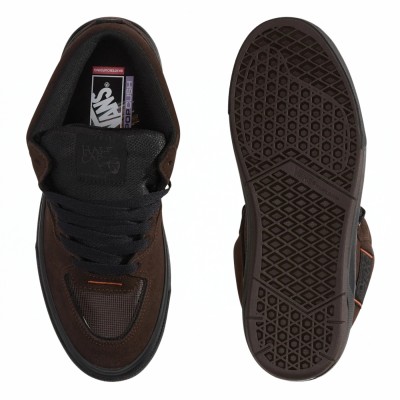Zapatillas Vans Skate Half Cab Wafflecup Rizzo Brown-Black VN000D9ZY491 Zapatillas Vans