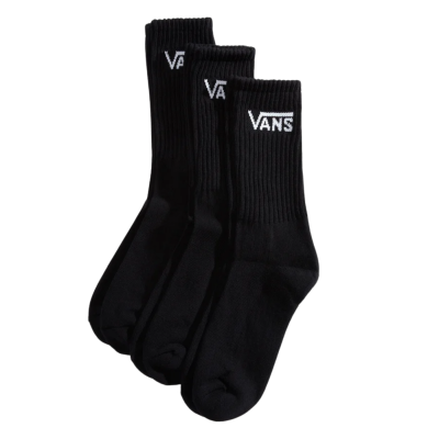 Calcetines Vans Classic Crew Rox Black VN000QBVBLK1 Calcetines Vans