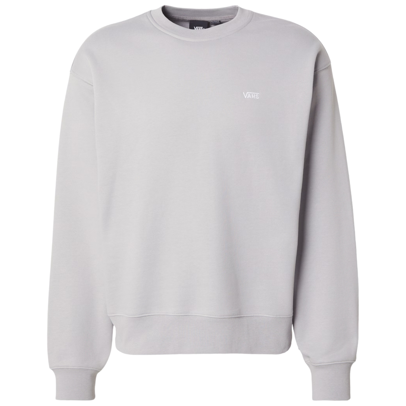 Sudadera Vans Left Chest Ii Crew Light Grey VN0010G7LTG1 Sudaderas Vans