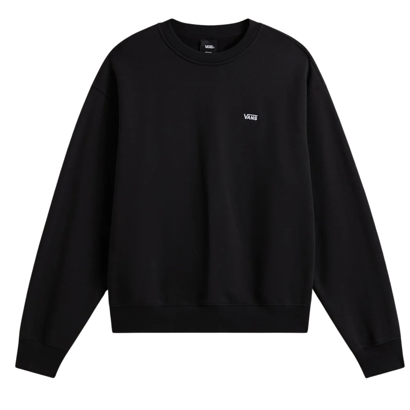 Sudadera Vans Left Chest Ii Crew Black VN0010G7BLK1 Sudaderas Vans