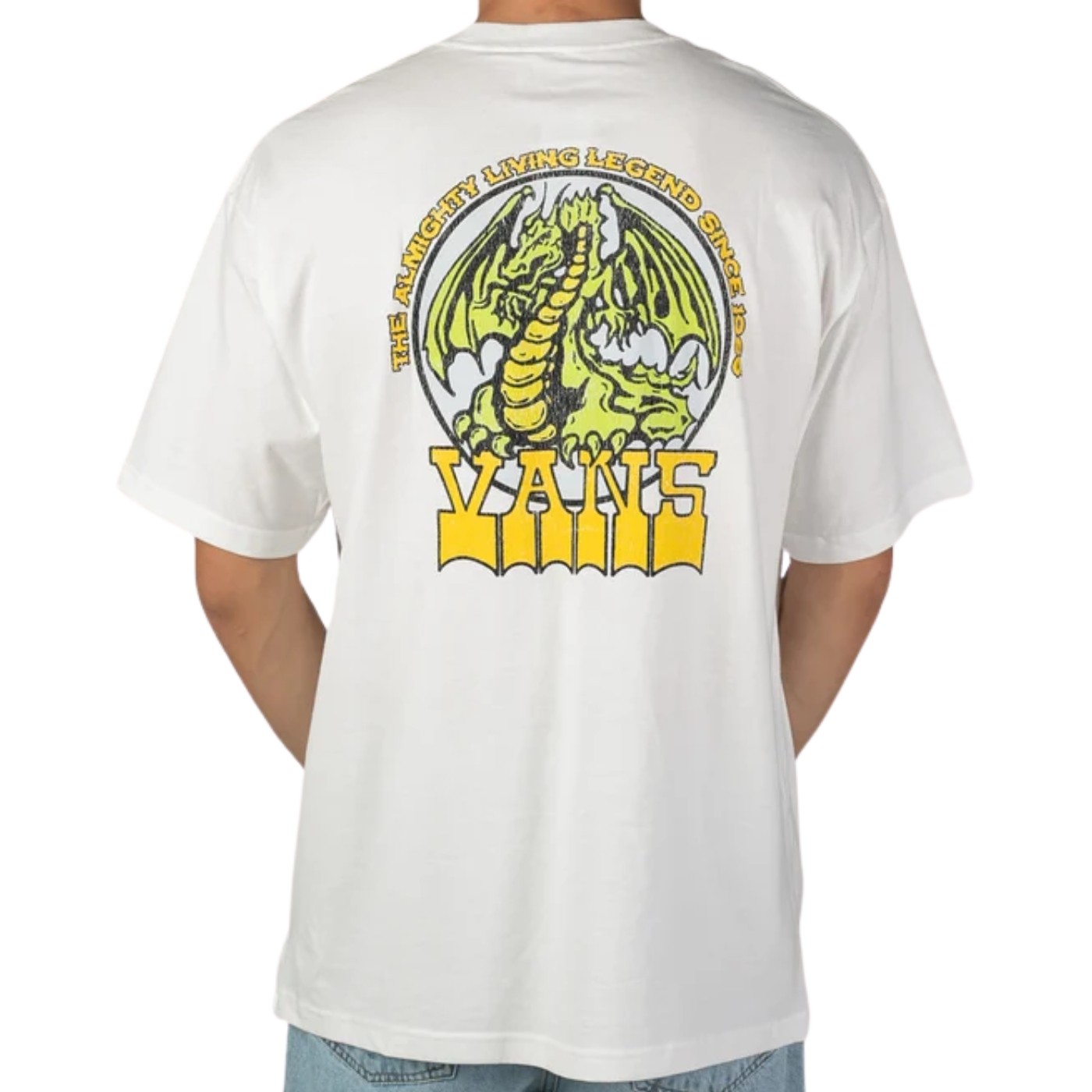 Camiseta Vans Living Legend Ss Tee White VN000WYEWHT1 Magliette Vans